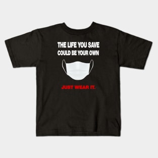 Just Wear it, covid mask Kids T-Shirt